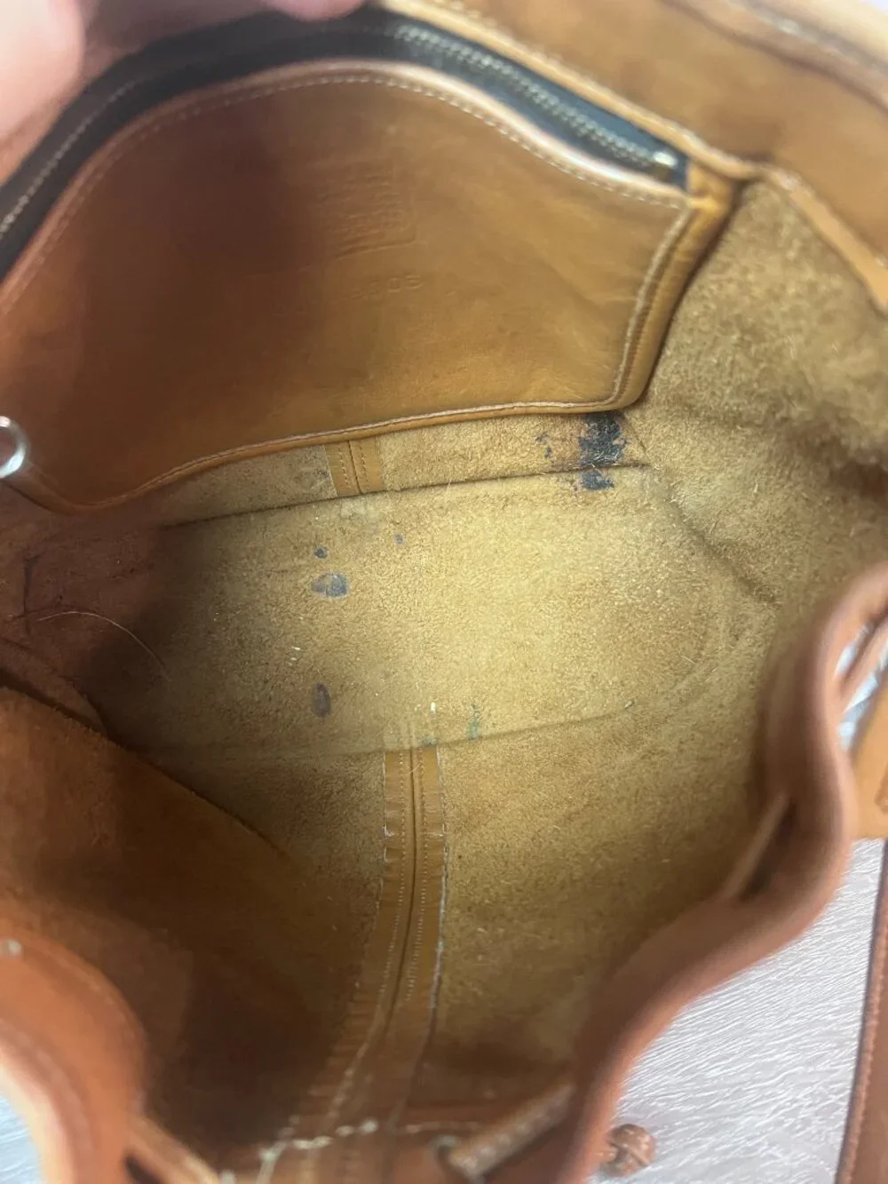 Very rare 4025 Vintage Coach Drawstring CRossbody Pre-1994